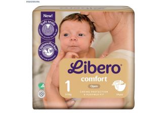 Libero comfort 1 2-5 kg 24 pezzi