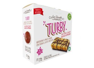 Turby merendina pan di spagna con crema cioccolato 4 pezzi da 35 g