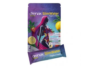 Drenax forte slim water fragola e limone 24 bustine granulati effervescenti