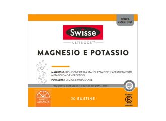 Swisse ultiboost magnesio e potassio 20 bustine