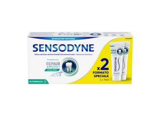 Sensodyne repair & protect extra fresh 2 tubi da 75 ml
