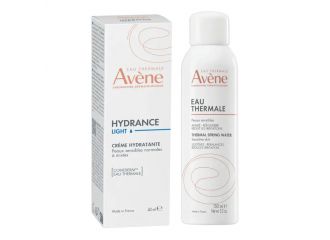 Avene hydrance crema leggera 40 ml + acqua termale 50 ml