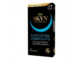 Profilattico skyn elite extra lubrificato 6 pezzi