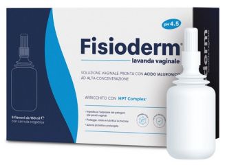Lavanda vaginale fisioderm 5 flaconi da 100 ml