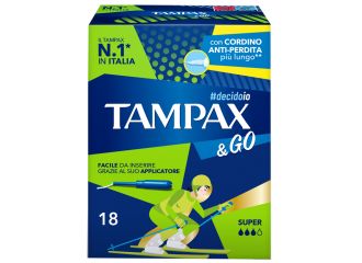 Tampax &go super 18 pezzi