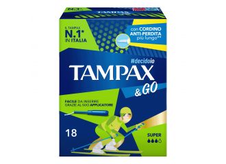 Tampax &go super 18 pezzi