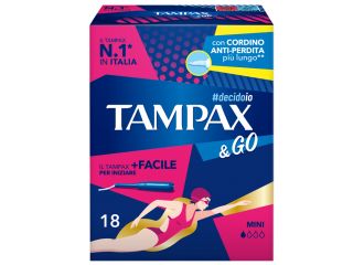 Tampax &go mini 18 pezzi