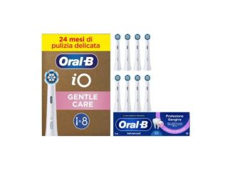 Oralb power refill io gentle clean white 8 pezzi