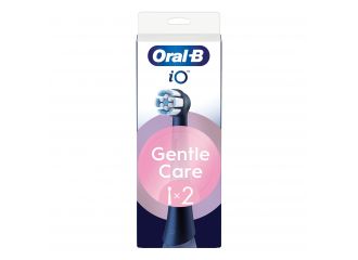 Oralb power refill io gentle clean black 2 pezzi
