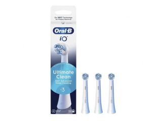 Oralb power refill io ultra clean white 3 pezzi