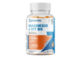 Zymerex magnesio e vit b6 60 gummies