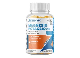 Zymerex magnesio potassio e vit b 60 gummies