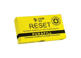 Purafill reset sapone vegetale purificante viso pelli impure 100 g