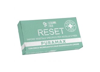 Puramax reset sapone vegetale ascelle e piedi 100 g