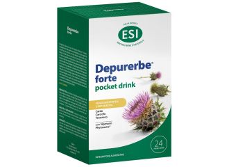 Esi depurerbe forte pocket drink 24 pezzi 20 ml