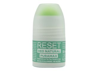 Deo roll on reset puramax deodorante veg tea tree zenzero lime 50 ml