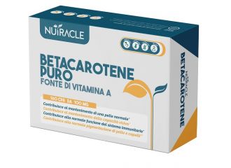 Nutracle betacarotene puro 160 compresse da 100 mg