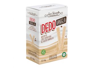 Dedo latte biscotto copertura vaniglia 150 g