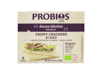Crispy crackers riso 6 pezzi da 20 g