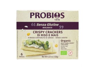 Crispy crackers riso e mais 6 pezzi da 20 g