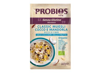 Probios classic muesli cocco e mandorla 300 g