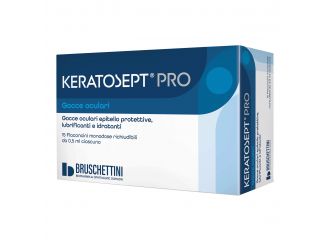 Gocce oculari keratosept pro 15 flaconcini monodose richiudibili da 0,5 ml