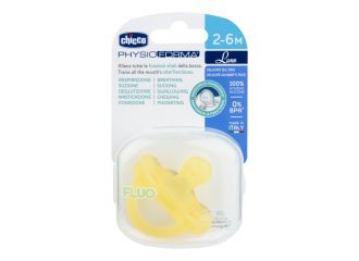 Chicco gommotto luxe fluo 2-6 giallo 1 pezzo