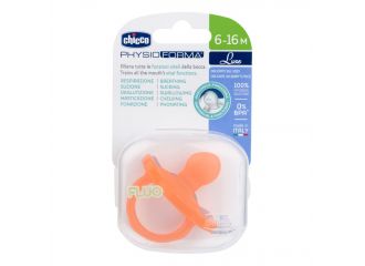 Chicco gommotto luxe fluo 6-16 arancione 1 pezzo