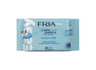 Fria easy carta igienica acqua pura effetto calmante 50 salviette