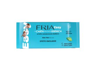 Fria easy carta igienica effetto emolliente 12 salviette