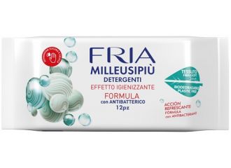 Fria milleusipiu' detergenti effetto igienizzante con antibatterico 12 pezzi