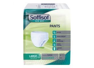 Pannolone soffisof air dry pants large 110-150cm assorbenza super 8 pezzi