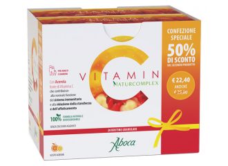Vitamin c naturcomplex 20 bustine granulari confezione speciale 1+1