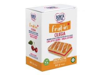 Bonta' vostra fruit in merendina di pan di spagna con farcitura alla ciliegia 4 pezzi x 40 g