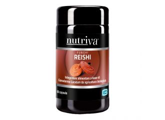 Nutriva reishi 60 capsule da 596 mg