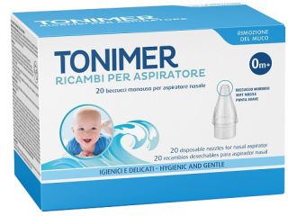 Ricambi aspiratore nasale tonimer 20 pezzi