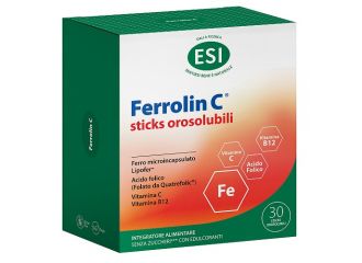 Esi ferrolin c 30 stick orosolubili