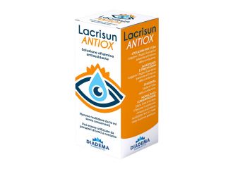Lacrisun antiox soluzione oftalmica antiossidante occhi flacone multidose 10 ml