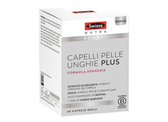 Swisse capelli pelle unghie plus 60 capsule molli