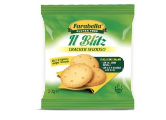 Farabella gluten free il blitz cracker sfizioso senza lattosio 30 g