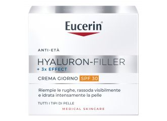 Eucerin hyaluron-filler + 3x effect crema giorno spf30 ricarica 50 ml