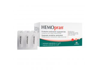 Hemopran endorettali 7 supposte 2 g