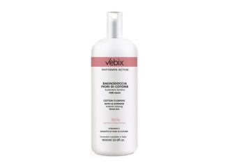Vebix phytamin active bagnodoccia fiori di cotone 1000 ml