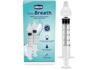 Siringa nasale lavaggi easy breath chicco 2 pezzi