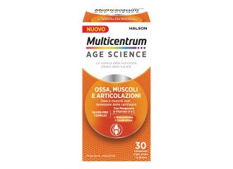 Multicentrum age science ossa muscoli articolazioni 30 compresse