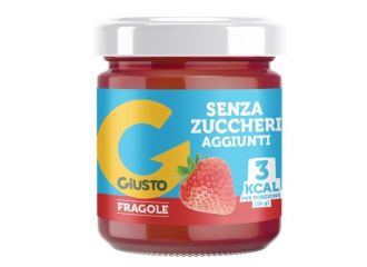 Giusto confettura fragola senza zucchero 200 g