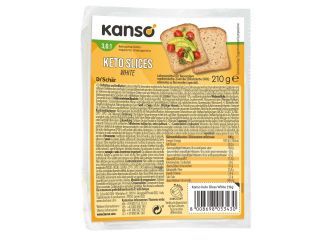 Kanso keto slices white 210 g