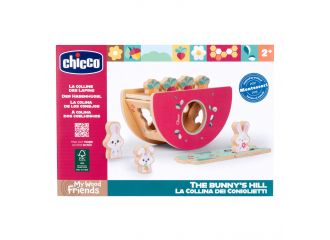 Chicco gioco legno collina dei coniglietti