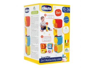 Chicco gioco s2p cubi multiattivita' 2in1