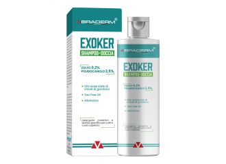 Exoker shampoo doccia 150 ml